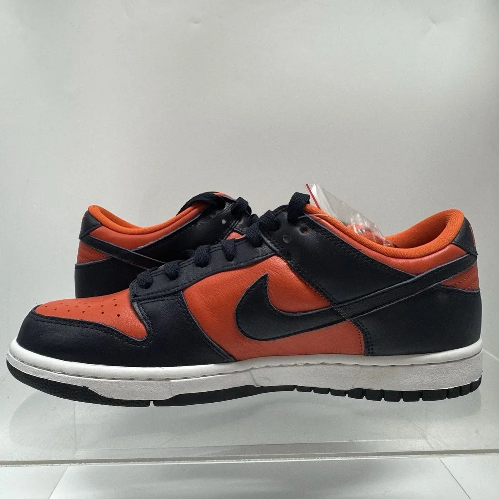 Brand New Nike Dunk Low SP Champ Orange Navy Blue CU1727-800 Men's Size 9